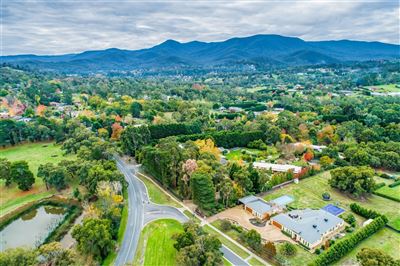 Healesville von Oben